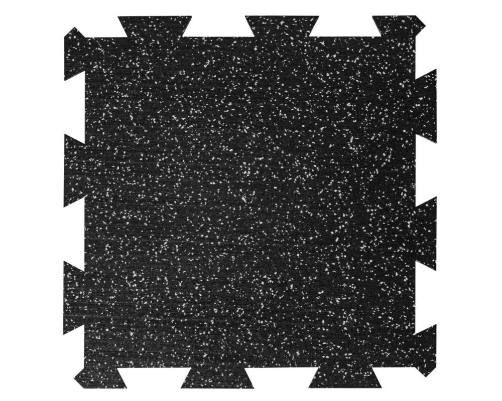 Podlaha PUZZLE PROFI CF 8 mm / 50x50 / černo-šedá 20% V2