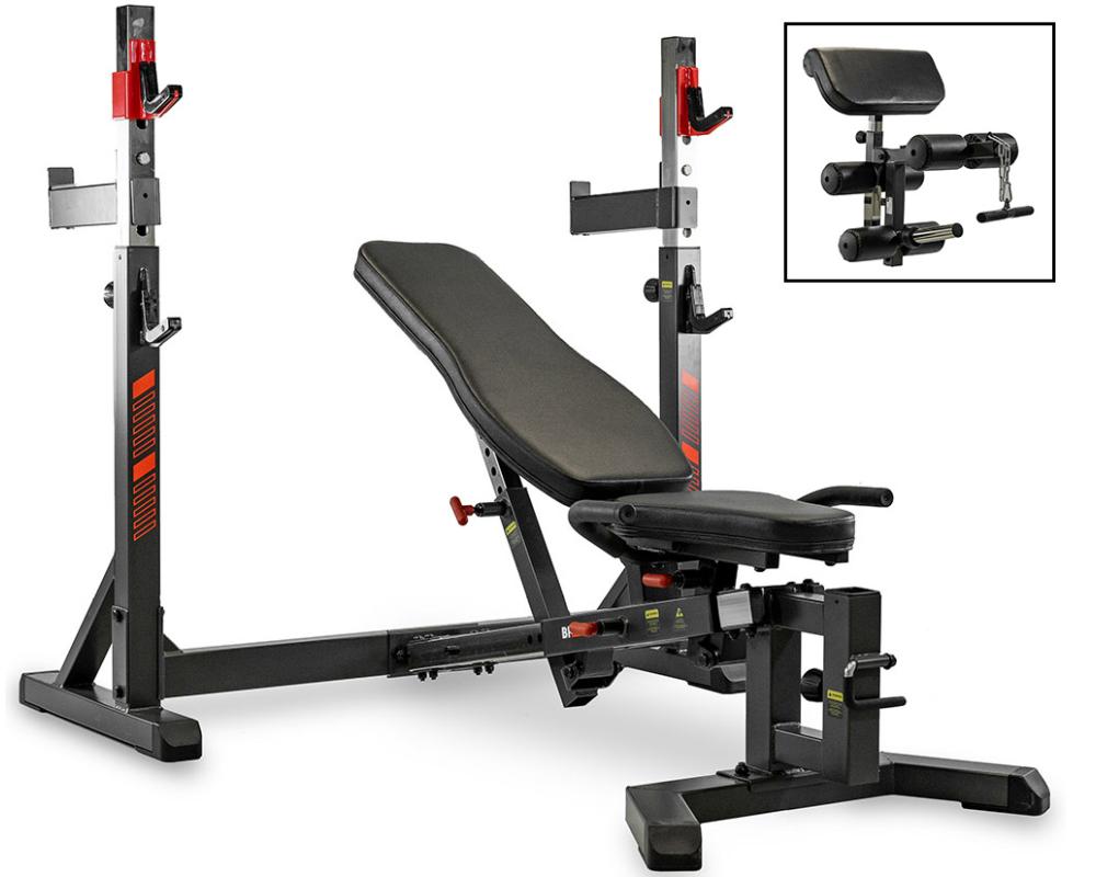 BH FITNESS Olympic rack G510 komplet s bicepsem