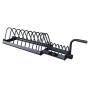 Primal Strength Bumper Plate Toast Rack Matte Nero