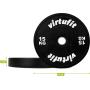 VIRTUFIT Hi-Temp Bumper Plate 15 kg rozměry